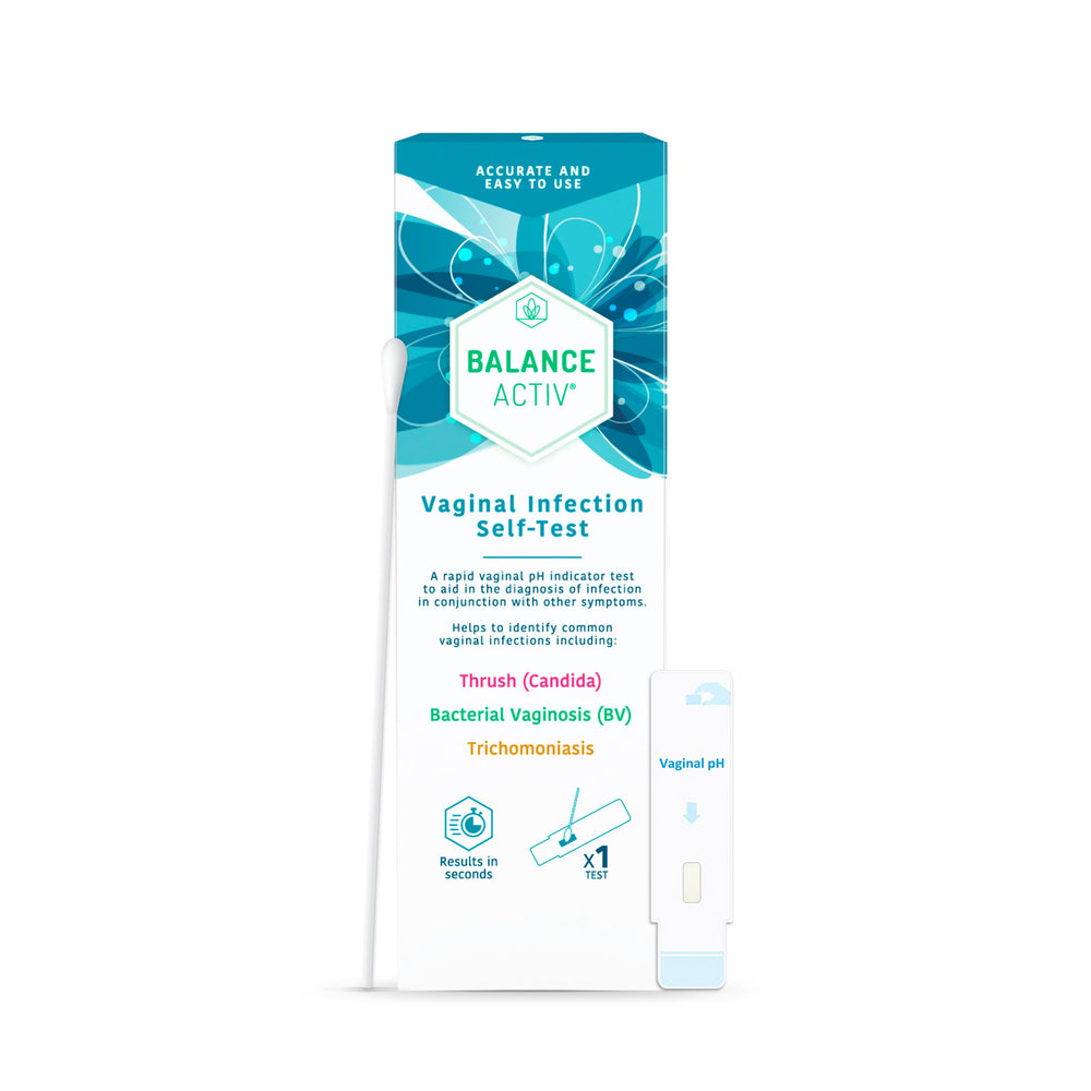 Balance Activ pH Test Kit - Self Test Kit for BV, Thrush & Trichomoniasis