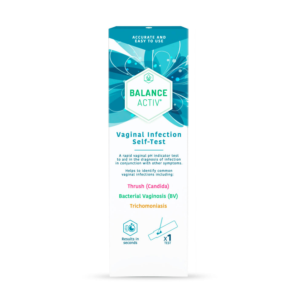 Balance Activ pH Test Kit - Self Test Kit for BV, Thrush & Trichomoniasis