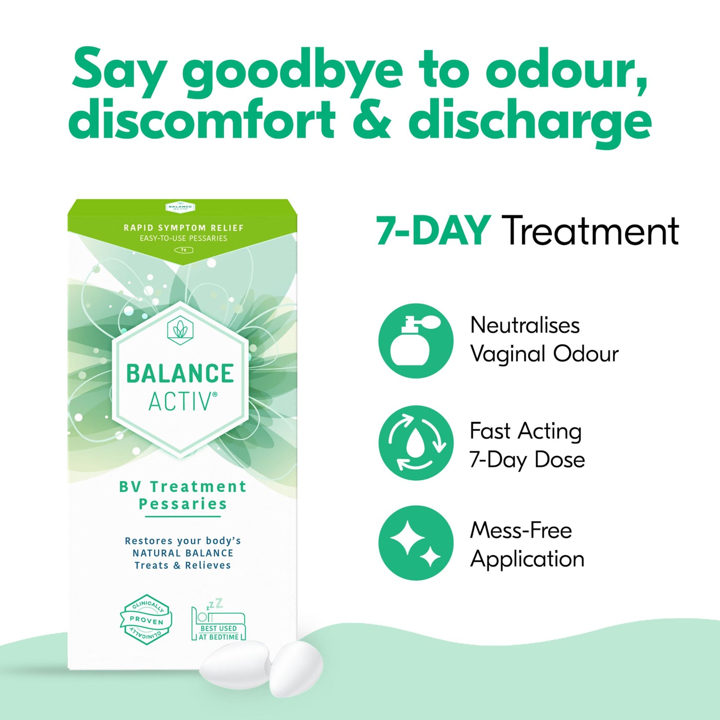 Balance Activ Bacterial Vaginosis (BV) Treatment Pessaries
